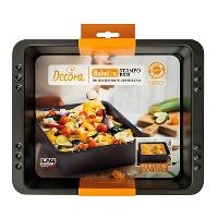 Molde rectangular de 28,5 x 23,5 x 7,3 cm - Decora