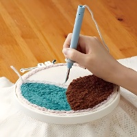 Bastidor para aguja de punzón con patas de 18 cm - Clover