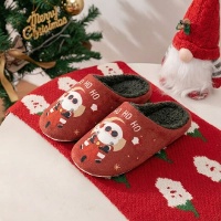 Zapatillas de Papá Noel talla 31-34 - 1 par
