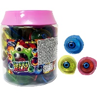 Ojos 3D de gelatina de 15 gr - 100 unidades
