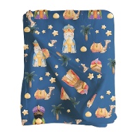 Manta de los Reyes Magos de 1,50 x 1,25 m