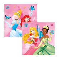 Servilletas de las Princesas Disney de 16,5 x 16,5 cm - 20 unidades