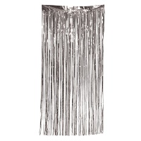 Cortina de 2 x 1 m metalizada fiesta - 1 unidad