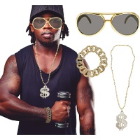 Conjunto de rapero - 3 piezas